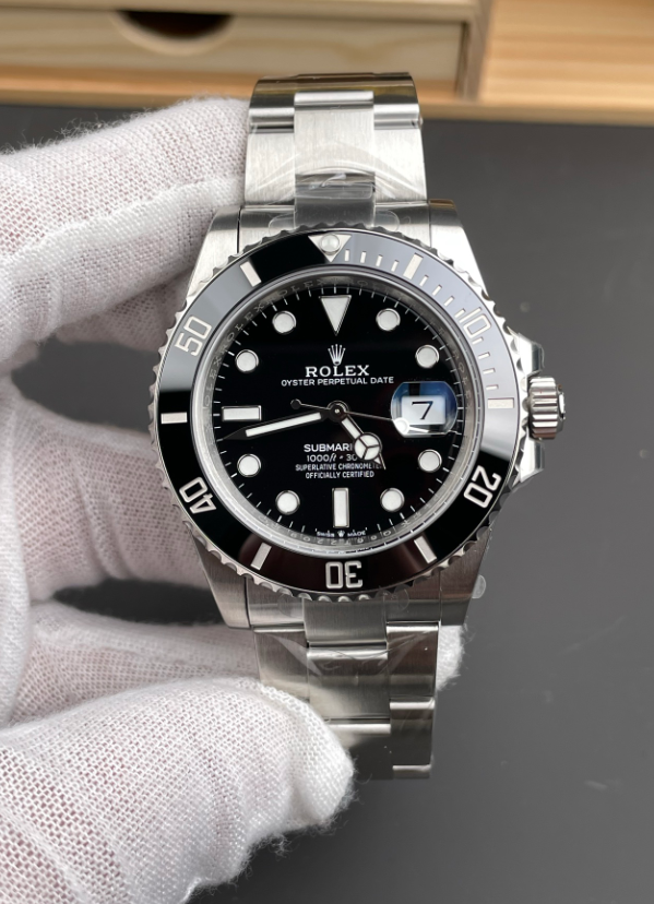 VS Factory Rolex Submariner Date “Black Submariner” 41mm (126610LN) — detail view 1
