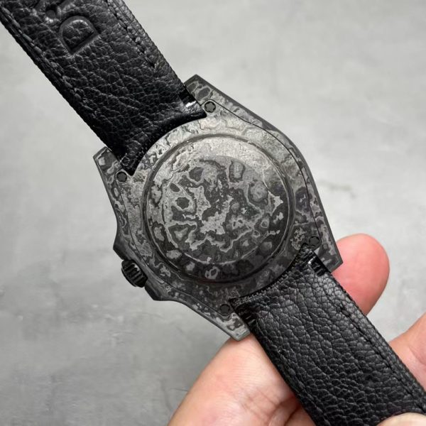 VS Factory Rolex GMT-Master II “DiW Carbon Stealth” Forged Carbon Fiber (Custom Edition) — detail view 6