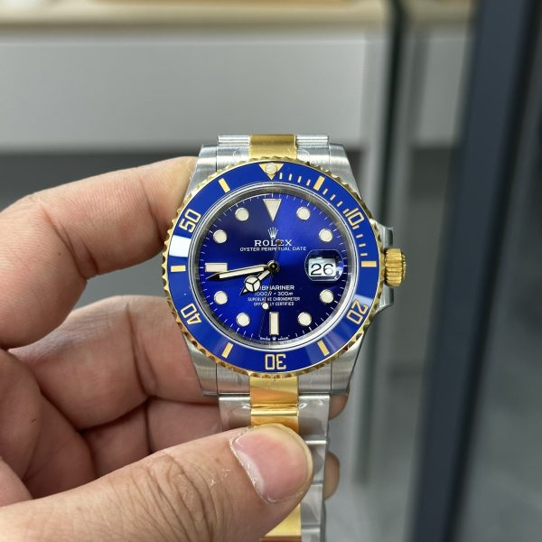 VS Factory Rolex Submariner 41mm Two-Tone “Bluesy” (126613LB) — front product view
