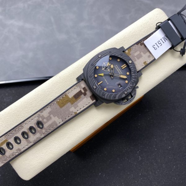 VS Factory Panerai Submersible GMT Navy SEALs Carbotech 44mm PAM01513 – DDP.900/GMT — detail view 4