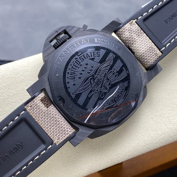 VS Factory Panerai Submersible GMT Navy SEALs Carbotech 44mm PAM01513 – DDP.900/GMT — detail view 7