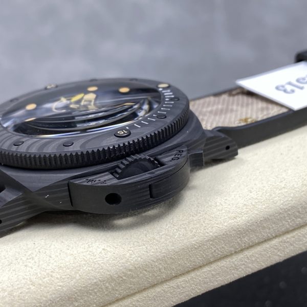VS Factory Panerai Submersible GMT Navy SEALs Carbotech 44mm PAM01513 – DDP.900/GMT — detail view 8