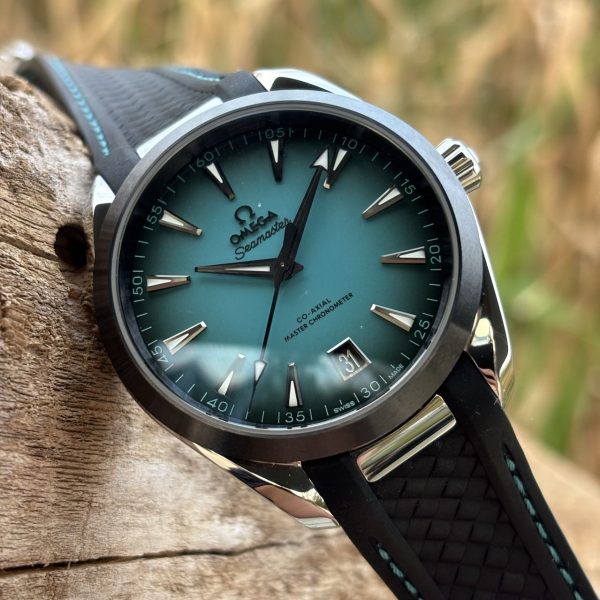 VS Factory Omega Seamaster Aqua Terra 150M 41mm Gradient Turquoise Dial Ceramic Bezel… — detail view 3