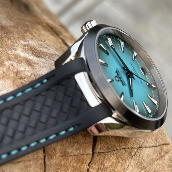 VS Factory Omega Seamaster Aqua Terra 150M 41mm Gradient Turquoise Dial Ceramic Bezel… — detail view 6