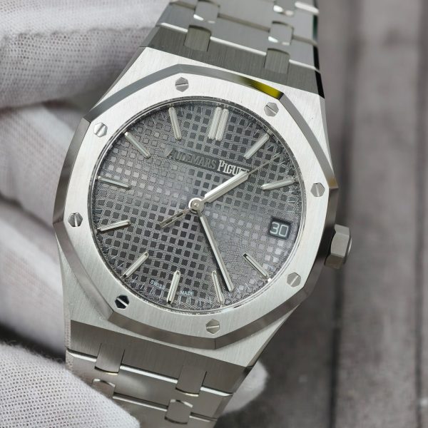VS Factory Audemars Piguet Royal Oak 41mm Grey Dial (15510ST) — detail view 2