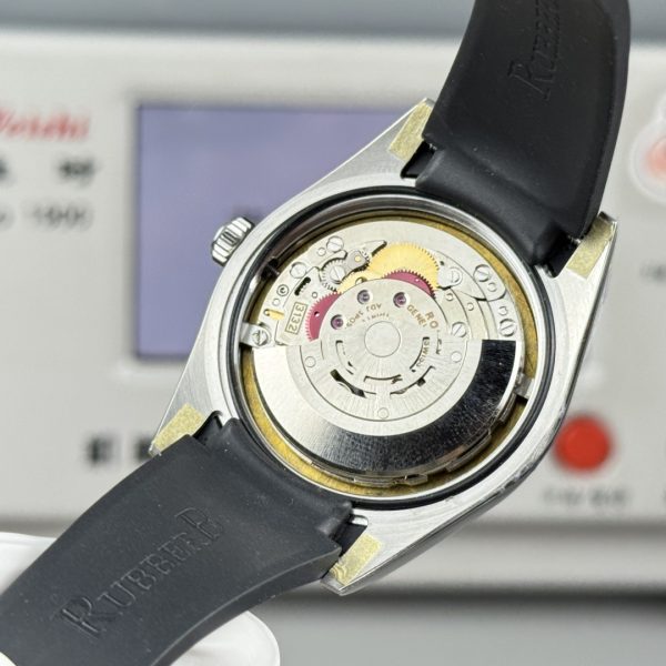 VS Factory Rolex Explorer 40mm Black “3-6-9” Dial Smooth Bezel Oysterflex Strap (224270 Custom) — detail view 7