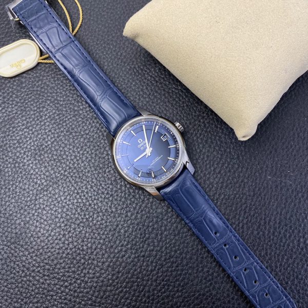 VS Factory Omega De Ville Hour Vision 41mm Blue Dial (431.33.41.21.03.001) — detail view 5