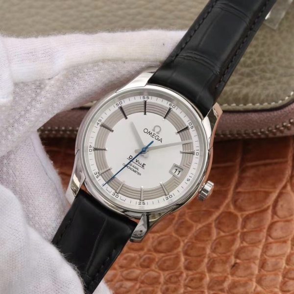 VS Factory Omega De Ville Hour Vision White Dial (431.33.41.21.02.001) — detail view 6