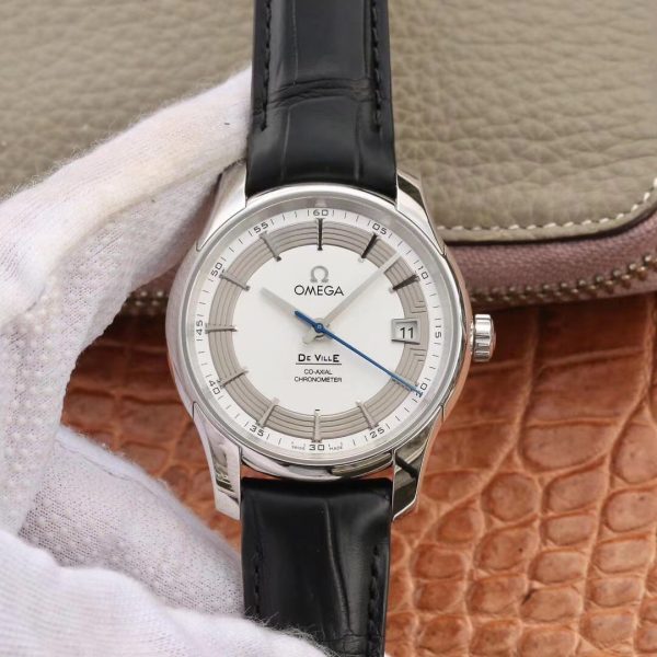 VS Factory Omega De Ville Hour Vision White Dial (431.33.41.21.02.001) — front product view