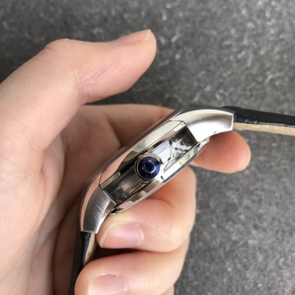 VS Factory Omega De Ville Hour Vision 41mm Blue Dial Black Strap (433.13.41.21.03.001) — detail view 5
