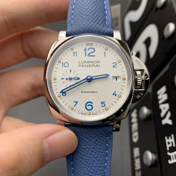 VS Factory Panerai Luminor Due 42mm Ivory Dial PAM00906 — front product view