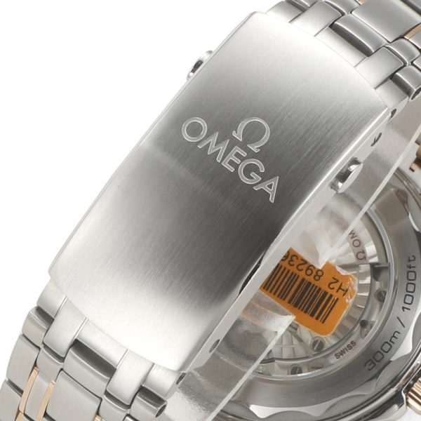 VS Factory Omega Seamaster Diver 300M 42mm White Dial Blue Bezel (210.30.42.20.04.002) — detail view 6