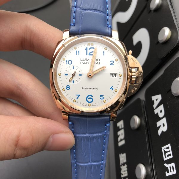 VS Factory Panerai Luminor Due 38mm White Dial (PAM00756) — front product view