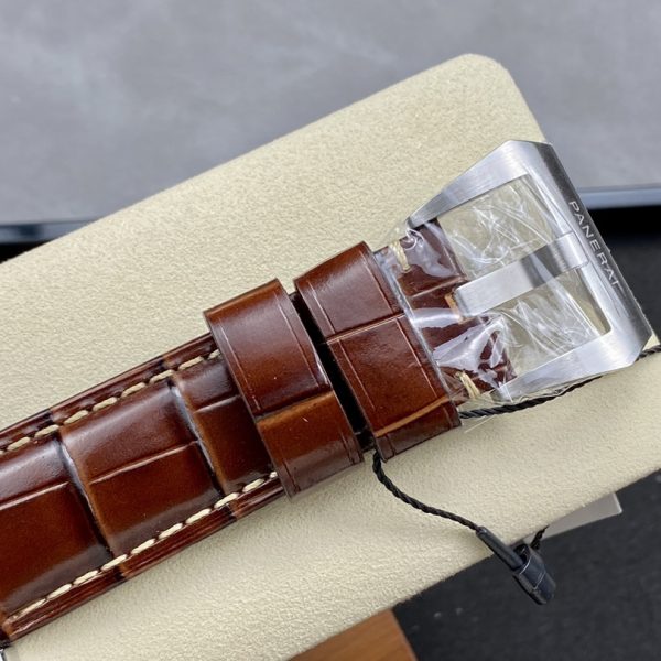 VS Factory Panerai Luminor Marina 44mm Green Sunburst Dial (PAM01116) — detail view 4