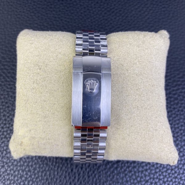 VS Factory Rolex Datejust 36mm Blue Fluted Motif Diamond Dial Jubilee Bracelet (126234) — detail view 7