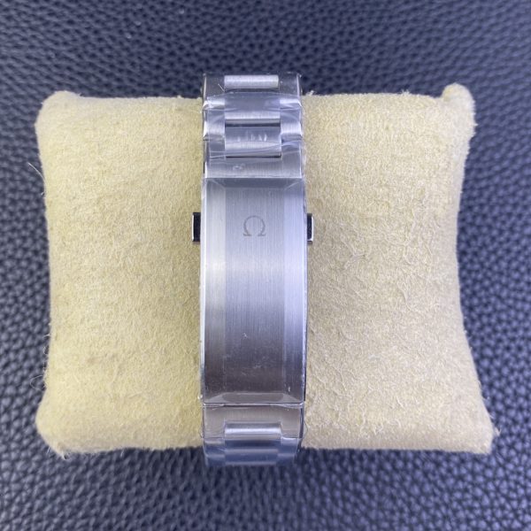 VS Factory Omega Seamaster Ultra Deep 45.5mm Orange Bezel Grey Dial (215.30.46.21.06.001) — detail view 6