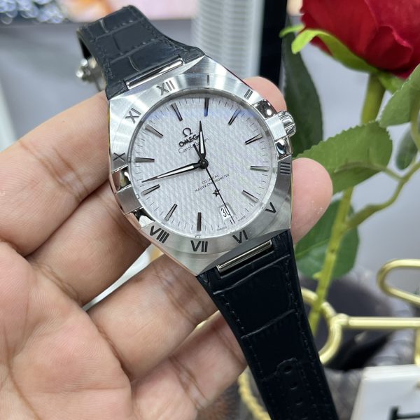 VS Factory Omega Constellation Co-Axial Master Chronometer 41mm Grey Dial (131.12.41.21.06.001) — detail view 4