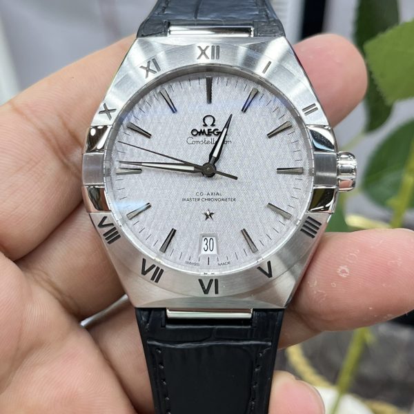 VS Factory Omega Constellation Co-Axial Master Chronometer 41mm Grey Dial (131.12.41.21.06.001) — detail view 2