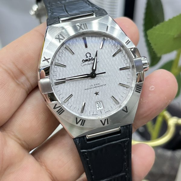 VS Factory Omega Constellation Co-Axial Master Chronometer 41mm Grey Dial (131.12.41.21.06.001) — detail view 3