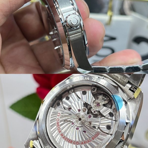VS Factory Omega Seamaster Aqua Terra 150M 41mm Green Dial (220.10.41.21.10.001) — detail view 7