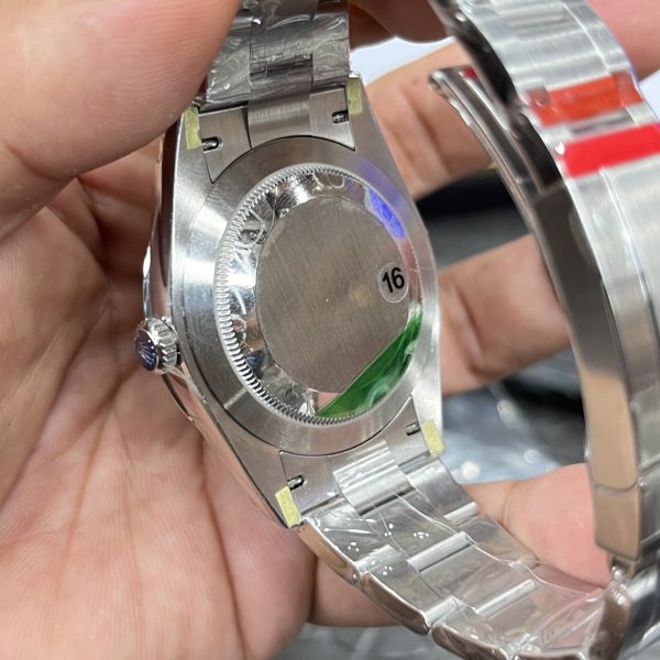 VS Factory Rolex Oyster Perpetual 41mm “Celebration Bubble” Motif Dial Smooth Bezel Oyster Bracelet… — detail view 8