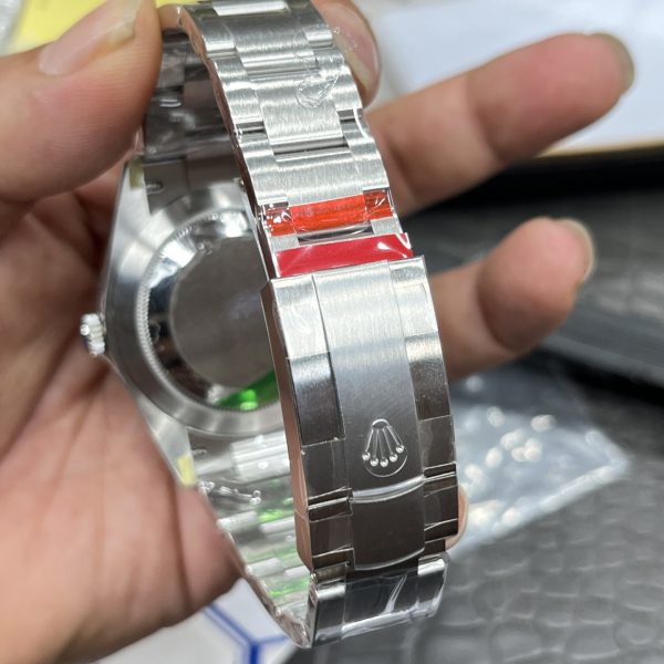VS Factory Rolex Oyster Perpetual 41mm “Celebration Bubble” Motif Dial Smooth Bezel Oyster Bracelet… — detail view 6