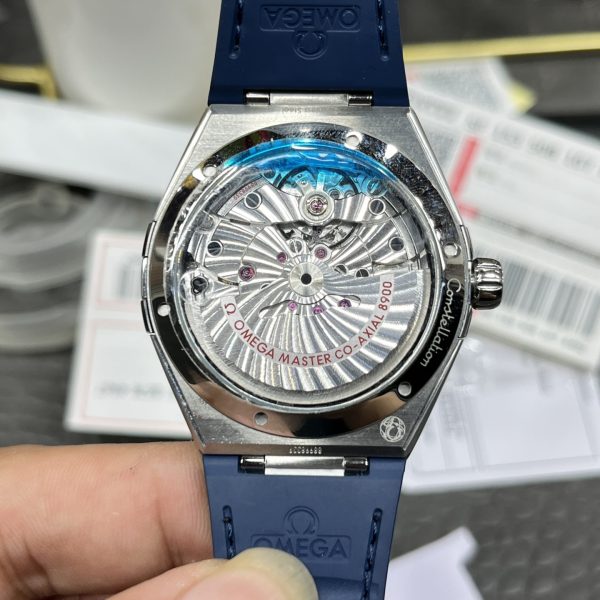 VS Factory Omega Constellation 41mm Steel Blue Ceramic Bezel (131.33.41.21.03.001) — detail view 9