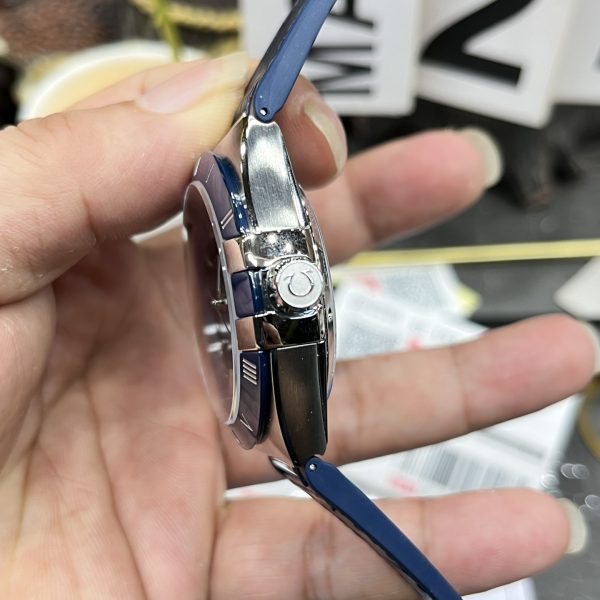 VS Factory Omega Constellation 41mm Steel Blue Ceramic Bezel (131.33.41.21.03.001) — detail view 8