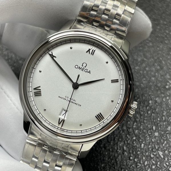 VS Factory Omega De Ville Prestige 40mm Silver Dial (434.10.40.20.02.001) — detail view 3