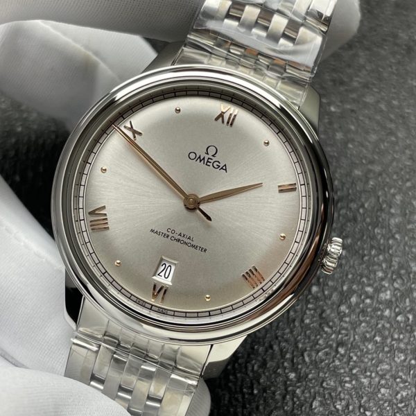 VS Factory Omega De Ville Prestige 40mm Grey Dial (434.10.40.20.06.001) — detail view 2