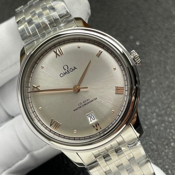 VS Factory Omega De Ville Prestige 40mm Grey Dial (434.10.40.20.06.001) — detail view 3