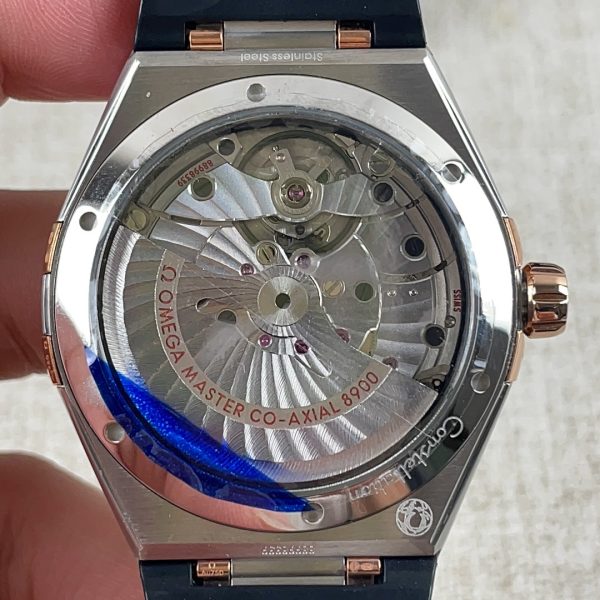 VS Factory Omega Constellation 41mm Two-Tone Sedna Gold Black Ceramic Bezel Silk Dial… — detail view 5
