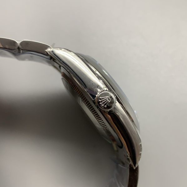 VS Factory Rolex Oyster Perpetual 36mm Turquoise “Tiffany” Blue Dial Smooth Bezel Oyster Bracelet… — detail view 7