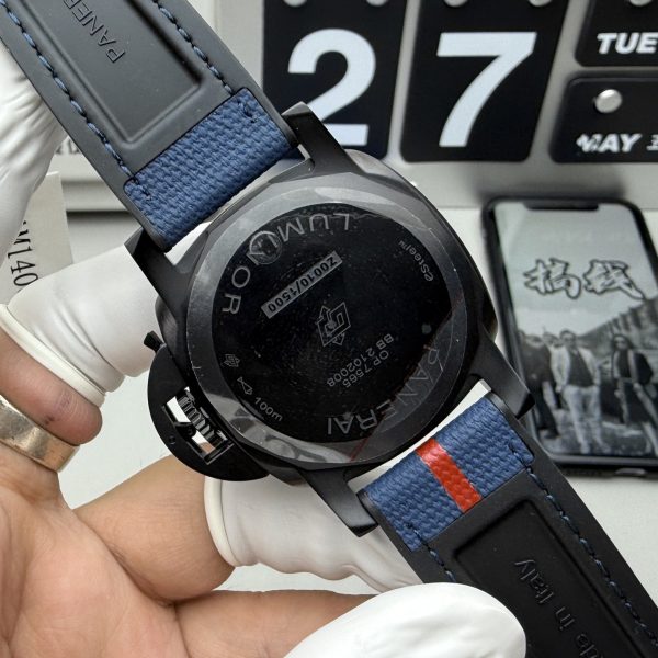 VS Factory Panerai Luminor Quaranta Luna Rossa 40mm PAM01408 — detail view 6