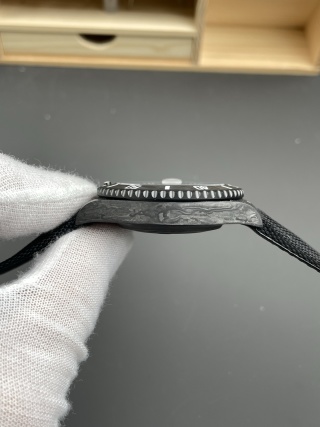 VS Factory Rolex Submariner Date “DiW Carbon Stealth” Forged Carbon Fiber (Custom Edition) — detail view 5