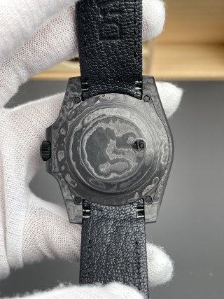 VS Factory Rolex Submariner Date “DiW Carbon Stealth” Forged Carbon Fiber (Custom Edition) — detail view 7