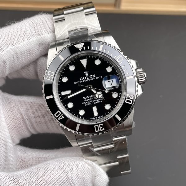 VS Factory Rolex Submariner Date “Black Submariner” 41mm (126610LN) — detail view 2