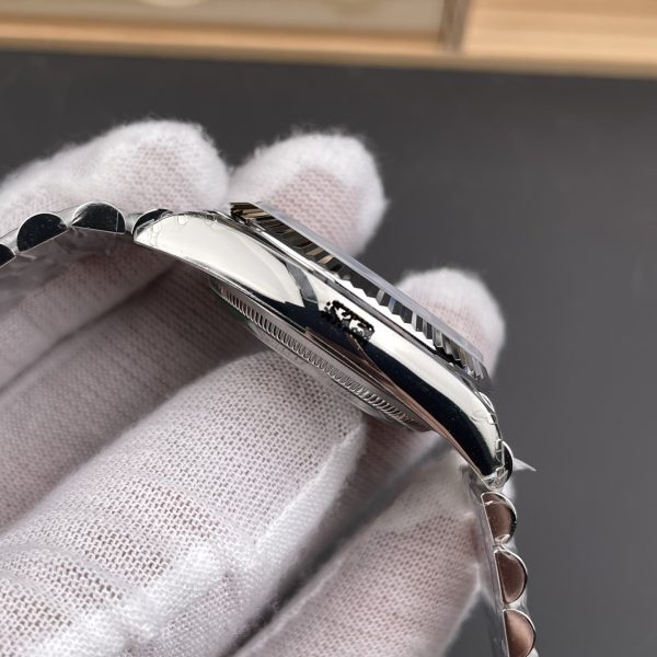 VS Factory Rolex Datejust 36mm “Wimbledon” Dial Jubilee Bracelet (126234) — detail view 5