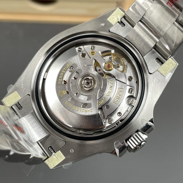 VS Factory Rolex GMT-Master II Left-Handed Green Dial Black/Green Ceramic Bezel “Sprite”Oyster Bracelet… — detail view 6