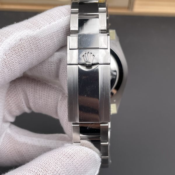 VS Factory Rolex GMT-Master II Left-Handed Green Dial Black/Green Ceramic Bezel “Sprite”Oyster Bracelet… — detail view 7