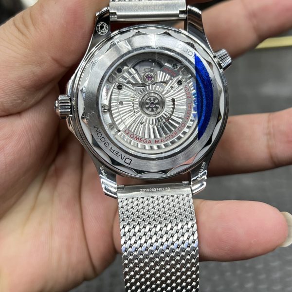 VS Factory Omega Seamaster Diver 300M 42mm James Bond 60th Anniversary Mesh Bracelet… — detail view 8