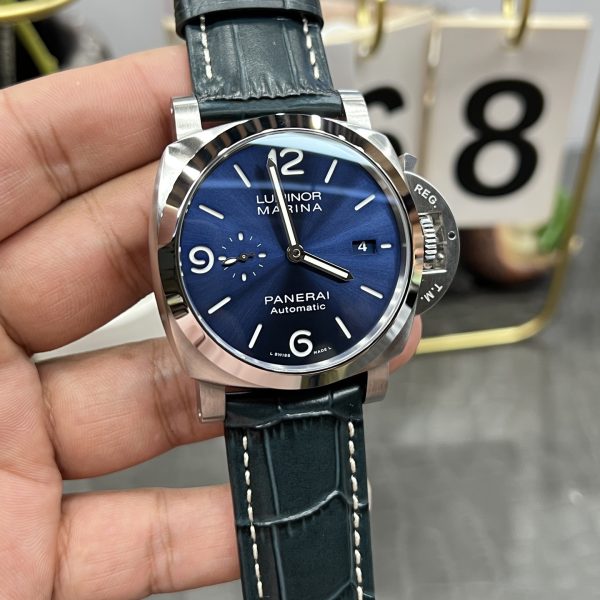 VS Factory Panerai Luminor Marina 44mm PAM01313 “Modern Blue” — front product view
