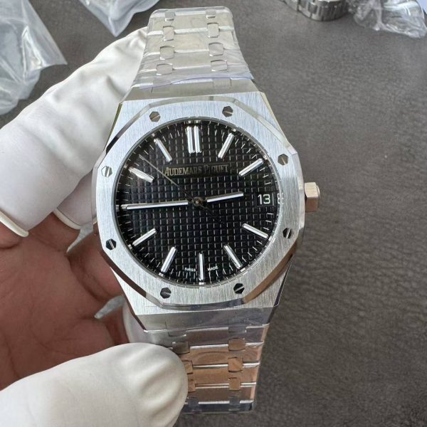 VS Factory Audemars Piguet Royal Oak 41mm Black Dial (15510ST) — front product view