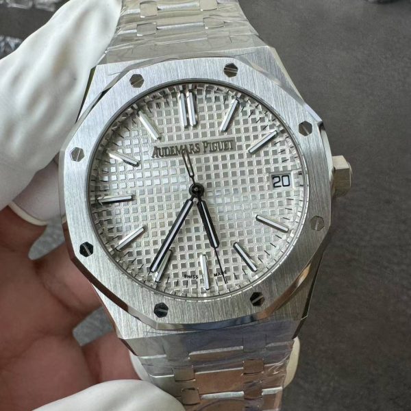 VS Factory Audemars Piguet Royal Oak 41mm Silver Dial (15510ST) — front product view