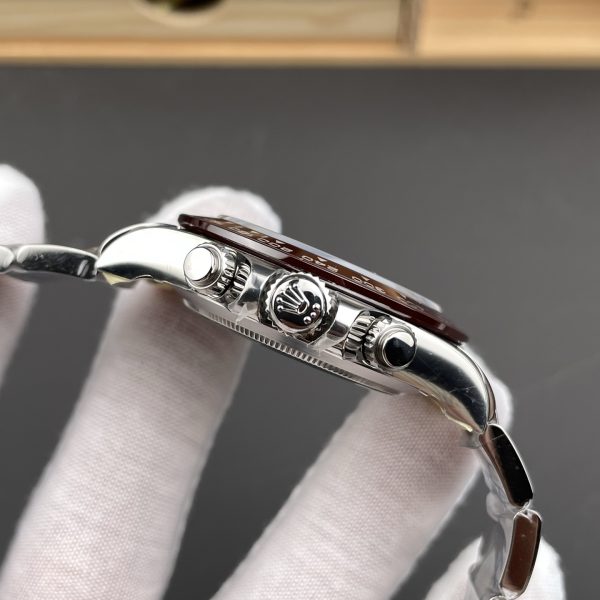 VS Factory Rolex Cosmograph Daytona “Ice Blue” Platinum (116506) — detail view 5