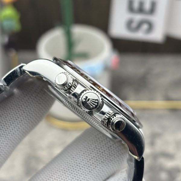 VS Factory Rolex Cosmograph Daytona “Ice Blue” Platinum (126506) — detail view 6
