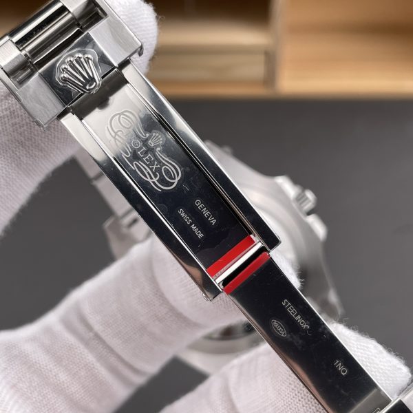 VS Factory Rolex GMT-Master II “Batman” Black/Blue Ceramic Bezel Oyster Bracelet (m126710blnr-0003) — detail view 7