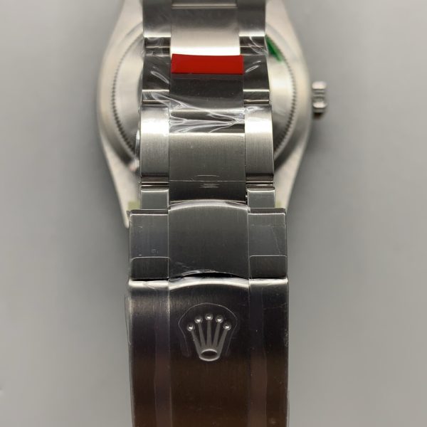 VS Factory Rolex Oyster Perpetual 36mm “Candy Pink”Dial Smooth Bezel Oyster Bracelet (126000) — detail view 7