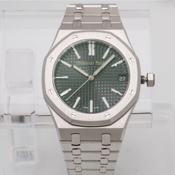 VS Factory Audemars Piguet Royal Oak 41mm Khaki Green Dial (15510ST) — front product view