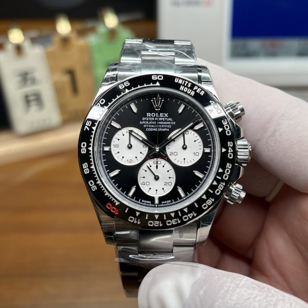 VS Factory Rolex Cosmograph Daytona 40mm Le Mans Centenary Edition (126529LN) — front product view